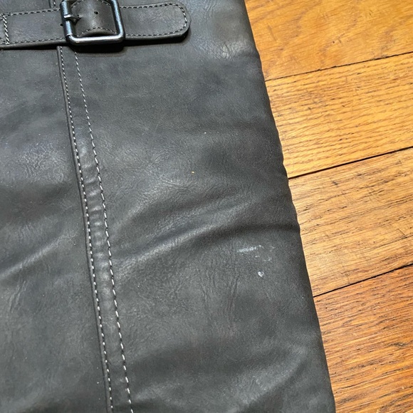 JUSTFAB Noel Gray Buckle  Boots Lug Sole Women’s US 8 - Picture 9 of 11